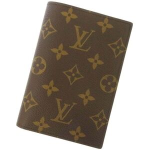 Louis Vuitton passport Wallet Monogram Couverture Cover NM Accessories